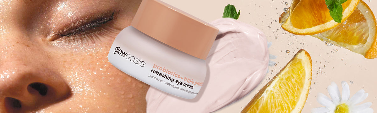 probiotics + triple peptide refreshing eye cream