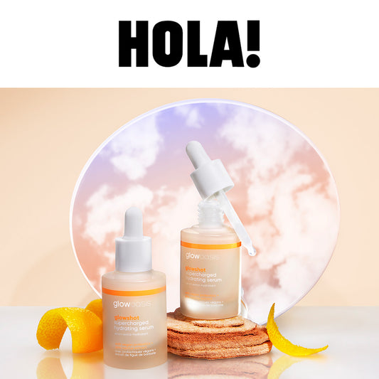glowshot duo featured on HOLA! magazine