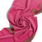 magenta colored fast drying sport towel fabric close up